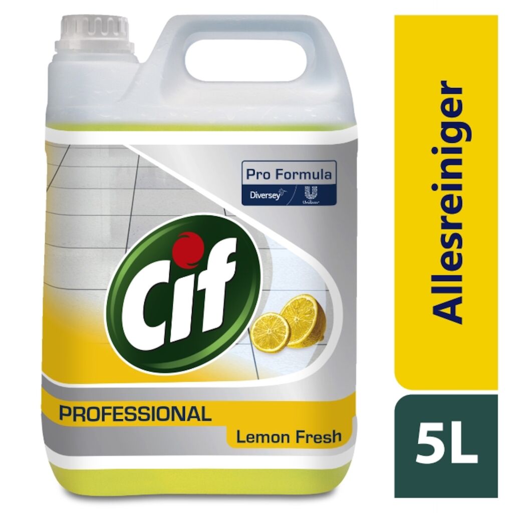 Cif Pro Formula Allesreiniger Citroenfris 2x5L - Allesreiniger & vloerreiniger